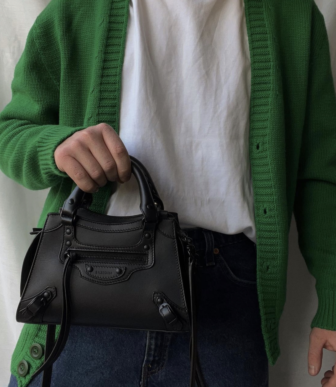 chanel purse green